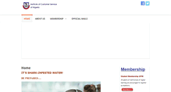 Desktop Screenshot of customerservicenigeria.org